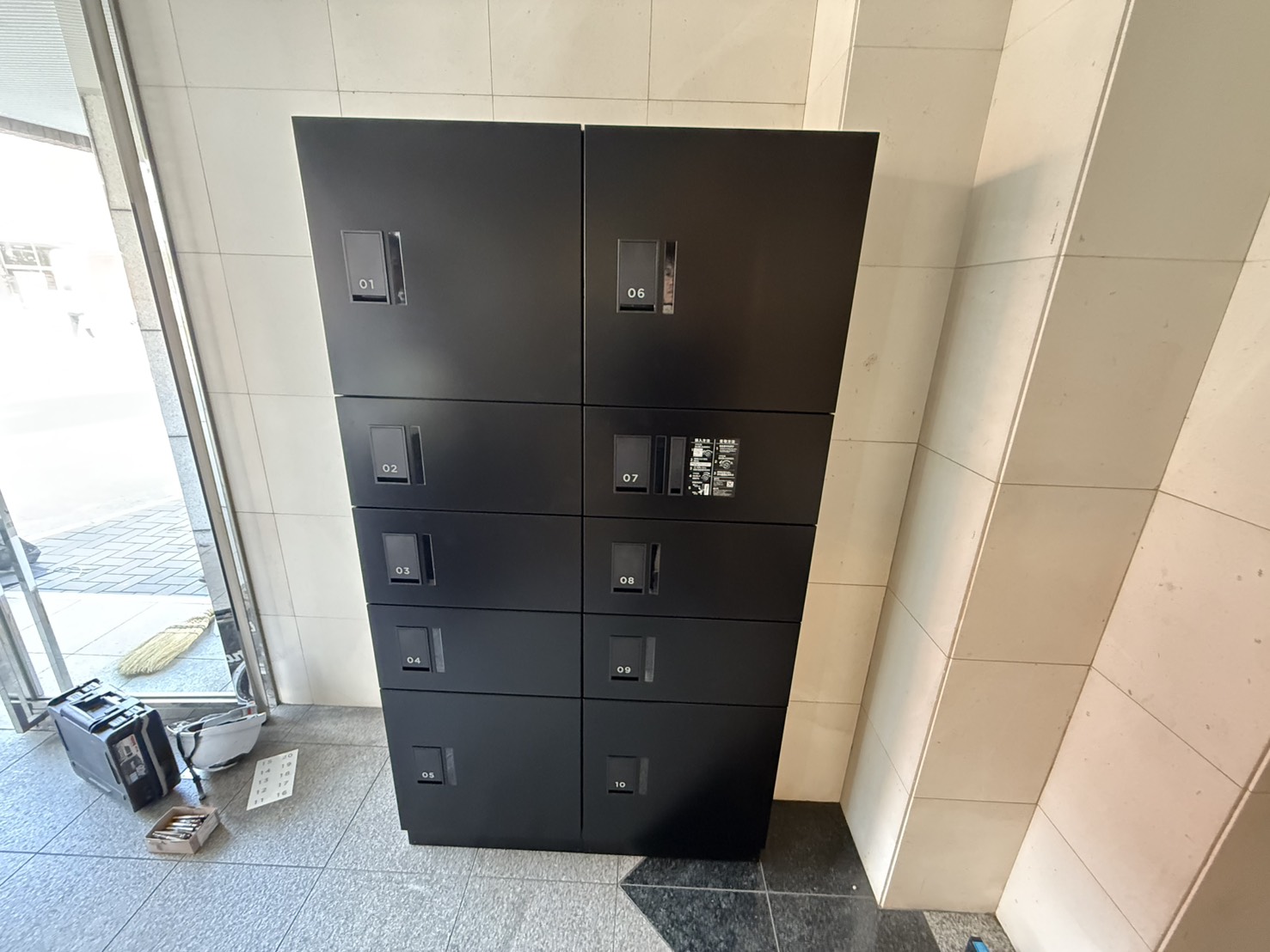 宅配ボックス新設